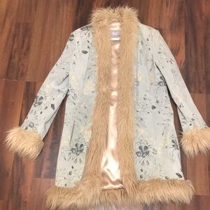 Suede coat! Like new! Vintage!